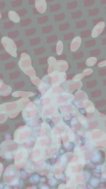 Organik desenli yüzey giriş stili video film sanatı ile soyut arkaplan tasarımı