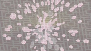 Dijital doku yüzey tasarım biçimi ile modern video animasyonu için gelişmiş hareket grafikleri