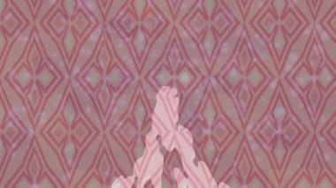 Dijital doku yüzey tasarım biçimi ile modern video animasyonu için gelişmiş hareket grafikleri