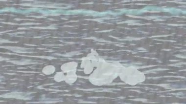 Lüks hareket projeleri için soyut tasarım stili animasyonu olan üst düzey dijital doku