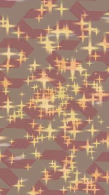 Dijital doku yüzey tasarım biçimi ile modern video animasyonu için gelişmiş hareket grafikleri