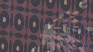 Dijital doku yüzey tasarım biçimi ile modern video animasyonu için gelişmiş hareket grafikleri