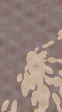 Benzersiz video giriş tasarımı projeleri için detaylı yüzey kalıbı film animasyon stili grafik girişi