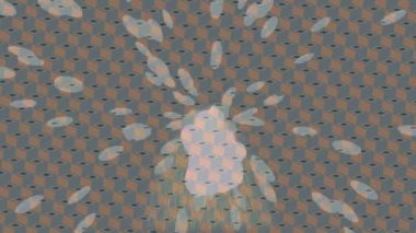 Soyut hareket desenli fütüristik video üretimi için dinamik dijital arkaplan