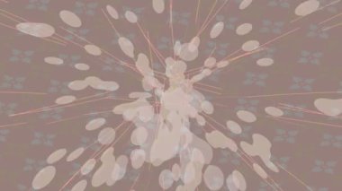 Soyut hareket desenli fütüristik video üretimi için dinamik dijital arkaplan