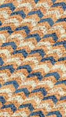 Dijital doku yüzey tasarım biçimi ile modern video animasyonu için gelişmiş hareket grafikleri