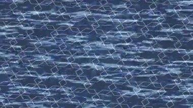 Soyut hareket desenli fütüristik video üretimi için dinamik dijital arkaplan