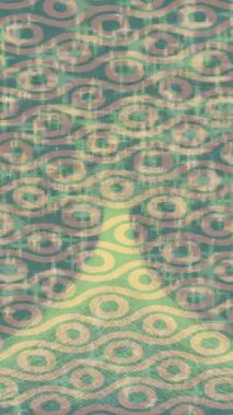 Dijital doku yüzey tasarım biçimi ile modern video animasyonu için gelişmiş hareket grafikleri