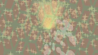 Organik desenli yüzey giriş stili video film sanatı ile soyut arkaplan tasarımı