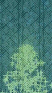 Soyut hareket desenli fütüristik video üretimi için dinamik dijital arkaplan