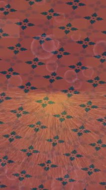 Lüks hareket projeleri için soyut tasarım stili animasyonu olan üst düzey dijital doku