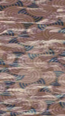 Dijital doku yüzey tasarım biçimi ile modern video animasyonu için gelişmiş hareket grafikleri