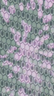 Dijital doku yüzey tasarım biçimi ile modern video animasyonu için gelişmiş hareket grafikleri