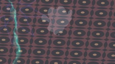 Benzersiz dijital animasyon tarzı grafikleri olan yaratıcı ortam tasarımı için yenilikçi hareket dokusu