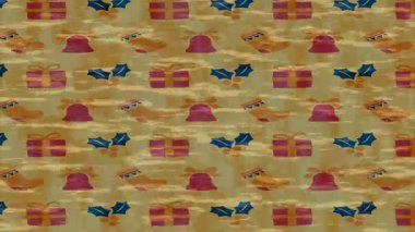 Soyut hareket desenli fütüristik video üretimi için dinamik dijital arkaplan