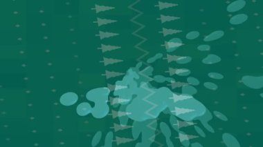 Yaratıcı video düzenleme film tasarımı için benzersiz hareket grafikleri biçimi giriş hareketi video pro