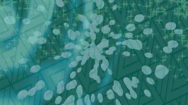 Benzersiz dijital animasyon tarzı grafikleri olan yaratıcı ortam tasarımı için yenilikçi hareket dokusu