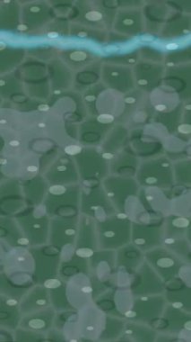 Soyut hareket desenli fütüristik video üretimi için dinamik dijital arkaplan