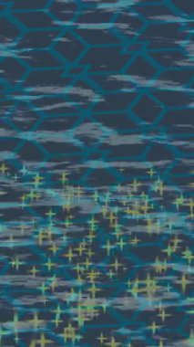 Benzersiz dijital hareket grafiklerine sahip yaratıcı sinematik projeler için yumuşak animasyon yüzeyi