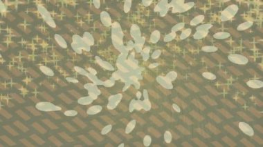 Dijital doku yüzey tasarım biçimi ile modern video animasyonu için gelişmiş hareket grafikleri