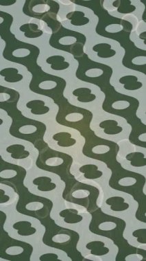 Lüks hareket projeleri için soyut tasarım stili animasyonu olan üst düzey dijital doku