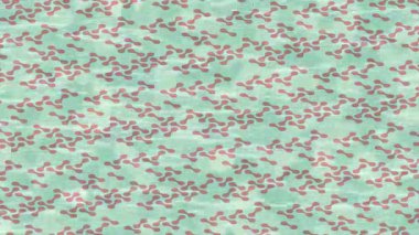 Benzersiz dijital animasyon tarzı grafikleri olan yaratıcı ortam tasarımı için yenilikçi hareket dokusu