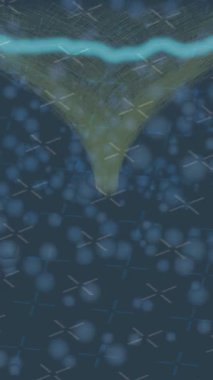 Modern medya üretimi için fütüristik dijital soyut doku sinematik tarz hareketli grafik ögesi