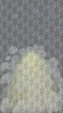 Soyut hareket desenli fütüristik video üretimi için dinamik dijital arkaplan