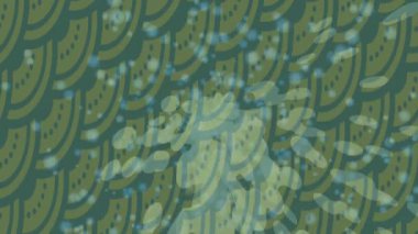 Benzersiz dijital animasyon tarzı grafikleri olan yaratıcı ortam tasarımı için yenilikçi hareket dokusu