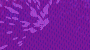 Benzersiz dijital animasyon tarzı grafikleri olan yaratıcı ortam tasarımı için yenilikçi hareket dokusu