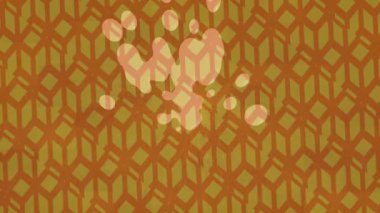 Benzersiz video giriş tasarımı projeleri için detaylı yüzey kalıbı film animasyon stili grafik girişi