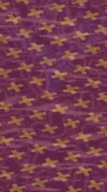 Benzersiz dijital animasyon tarzı grafikleri olan yaratıcı ortam tasarımı için yenilikçi hareket dokusu