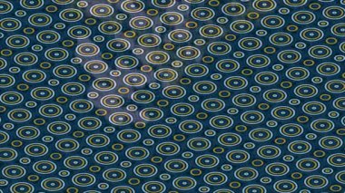 Soyut hareket desenli fütüristik video üretimi için dinamik dijital arkaplan