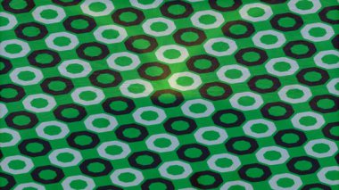 Benzersiz dijital animasyon tarzı grafikleri olan yaratıcı ortam tasarımı için yenilikçi hareket dokusu