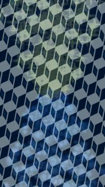 Dijital doku yüzey tasarım biçimi ile modern video animasyonu için gelişmiş hareket grafikleri