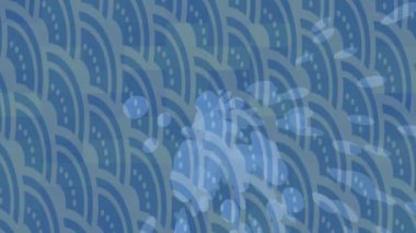 Dijital doku yüzey tasarım biçimi ile modern video animasyonu için gelişmiş hareket grafikleri