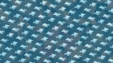 Benzersiz hareket grafikleri tasarım sanatına sahip yaratıcı film üretimi için özet bir arkaplan