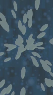 Organik desenli yüzey giriş stili video film sanatı ile soyut arkaplan tasarımı