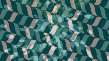 Soyut hareket desenli fütüristik video üretimi için dinamik dijital arkaplan