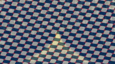 Soyut hareket desenli fütüristik video üretimi için dinamik dijital arkaplan