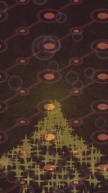 Dijital doku yüzey tasarım biçimi ile modern video animasyonu için gelişmiş hareket grafikleri