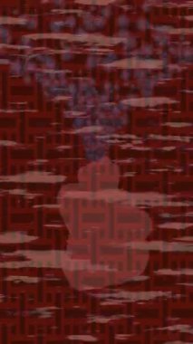 Organik desenli yüzey giriş stili video film sanatı ile soyut arkaplan tasarımı