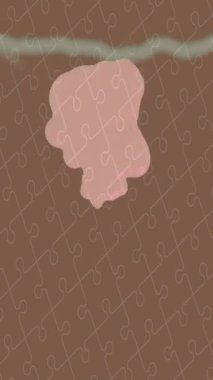 Benzersiz dijital animasyon tarzı grafikleri olan yaratıcı ortam tasarımı için yenilikçi hareket dokusu