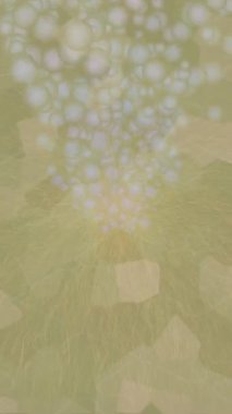 Soyut hareket desenli fütüristik video üretimi için dinamik dijital arkaplan