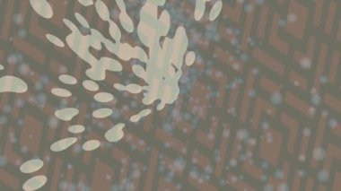 Benzersiz video giriş tasarımı projeleri için detaylı yüzey kalıbı film animasyon stili grafik girişi