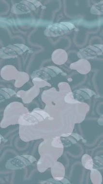 Yaratıcı video düzenleme film arkaplan tasarımı için minimalist organik hareket grafikleri