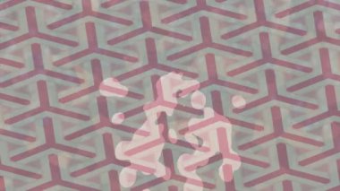 Lüks hareket projeleri için soyut tasarım stili animasyonu olan üst düzey dijital doku