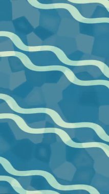 Benzersiz video giriş tasarımı projeleri için detaylı yüzey kalıbı film animasyon stili grafik girişi