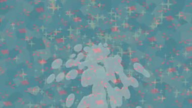 Soyut hareket desenli fütüristik video üretimi için dinamik dijital arkaplan