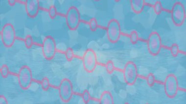 Dijital doku yüzey tasarım biçimi ile modern video animasyonu için gelişmiş hareket grafikleri